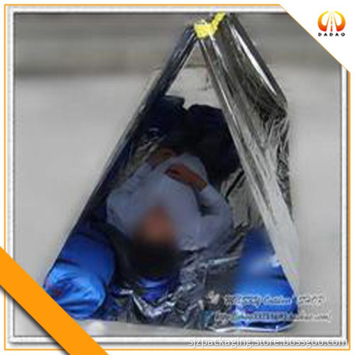 Water proof thermal rescue tent in emergency kits
